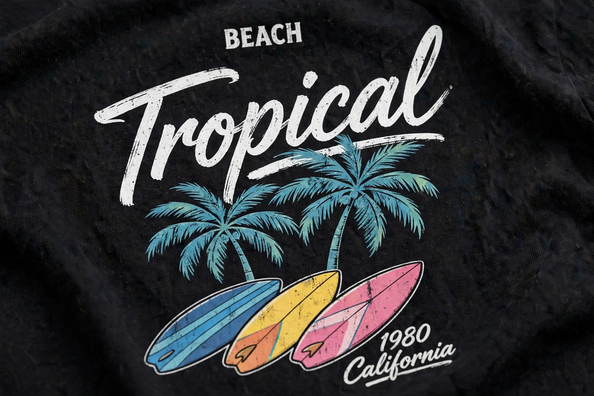 Pineberry Tropical Oversized Tee
