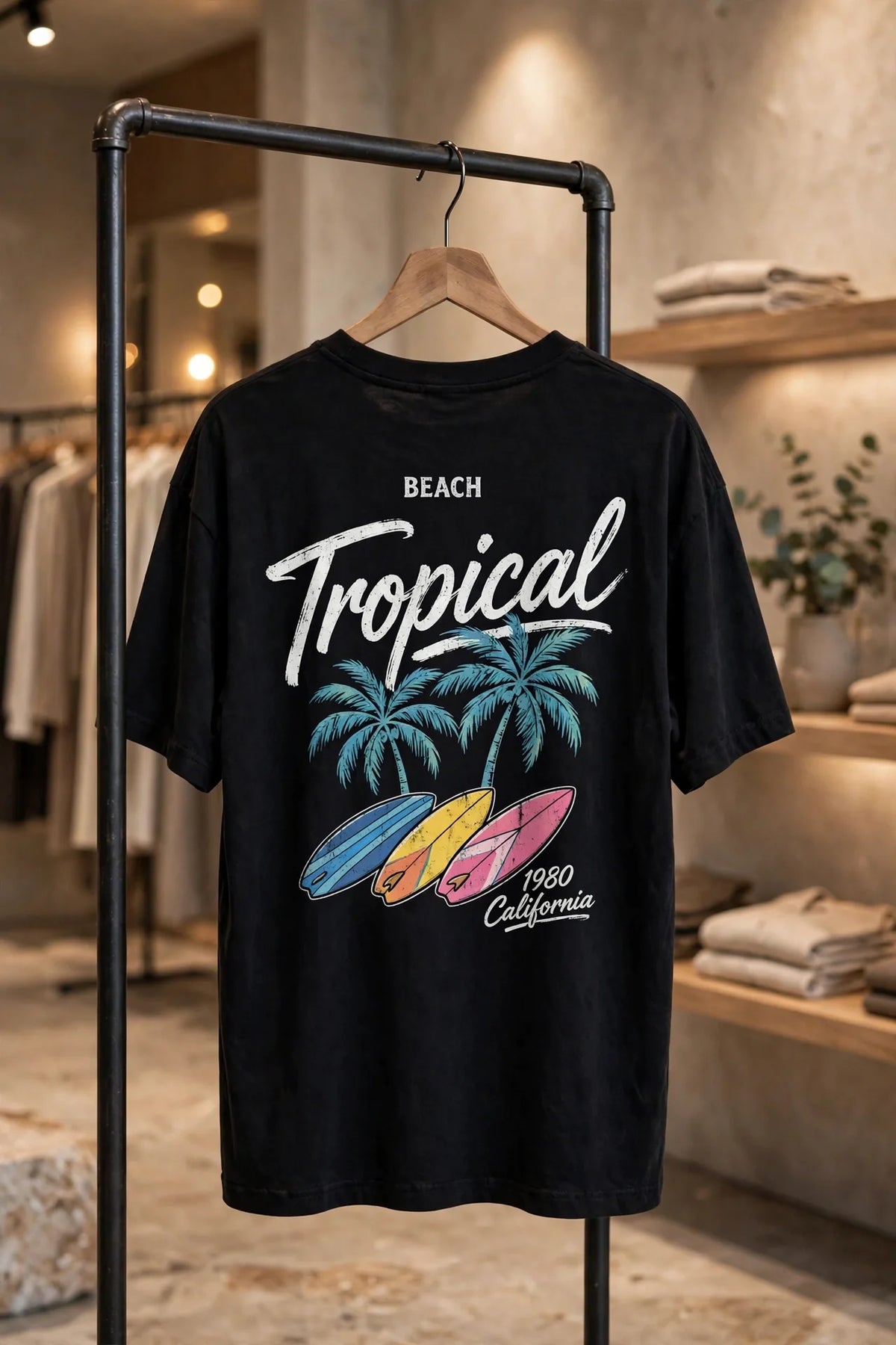 Pineberry Tropical Oversized Tee