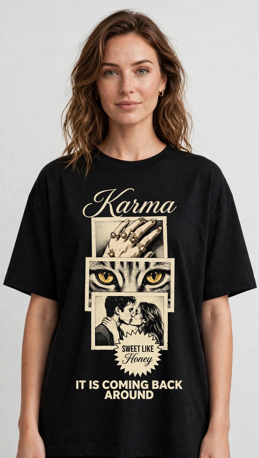 Pineberry Karma Oversized Tee